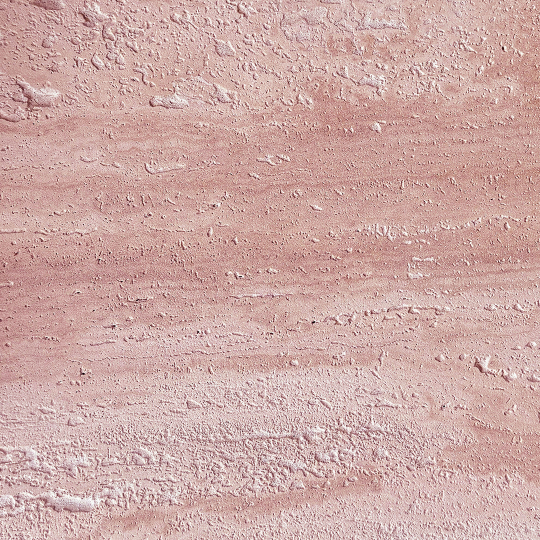 Porto Travertine Coffee Table, Red